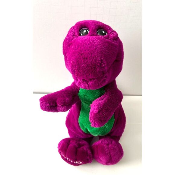 Barney Dinosaur‎ Purple Plush Lyons Group 1992 Vintage Stuffed Animal Toy - Picture 1 of 8